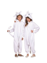 Una White Unicorn Child Union Suit