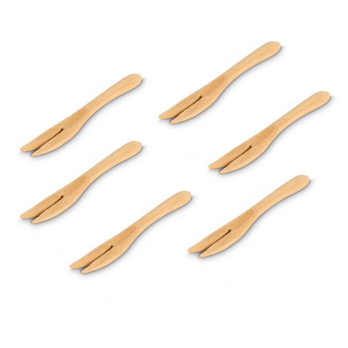 Minibrochetas para condimentos de 3,5" juego de 6