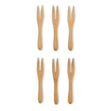 Minibrochetas para condimentos de 3,5" juego de 6
