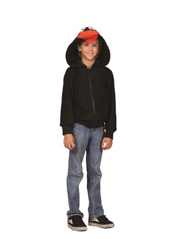 Duck Laffy Kid Hoodie - Black