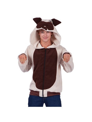 Butch Bulldog Adult Hoodie