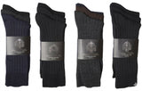 Men's Ribbed Dress Socks 1-Pair Pack