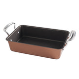 Asador de cobre grande