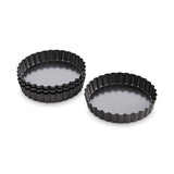 Molde redondo antiadherente para quiche, 10.8 cm