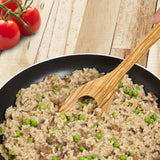 Cuchara de risotto de madera de olivo