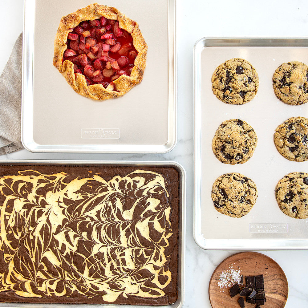Juego de 2 bandejas de horno medias Naturals® Baker's