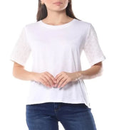 SHORT SLEEVE TOP WHITE