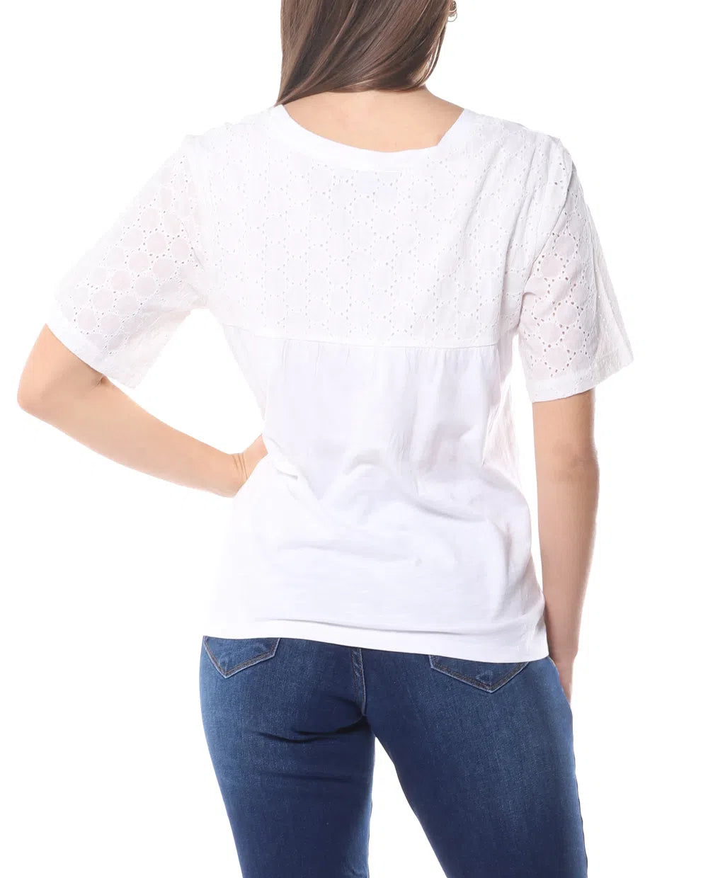 SHORT SLEEVE TOP WHITE
