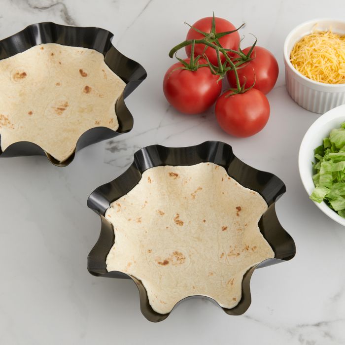 Molde para tazón de tortilla, paquete de 2 (caja)