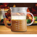 Colador de salsa de vidrio de 946 ml