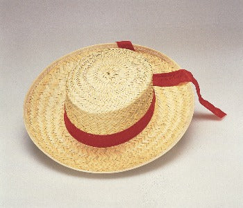 Straw Gondolier Hat