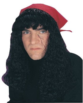 Pañuelo Pirata con Pelo