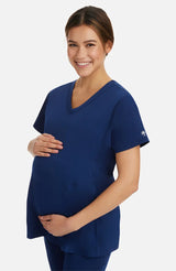 Mila Maternity Top Navy