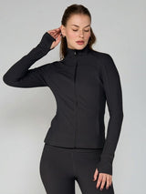 Rib Active Jacket Black