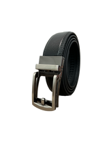 Cinturón de hebilla automática negro