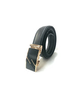 Cinturón automático de hebilla negro