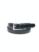 Cinturón de vestir negro para hombre