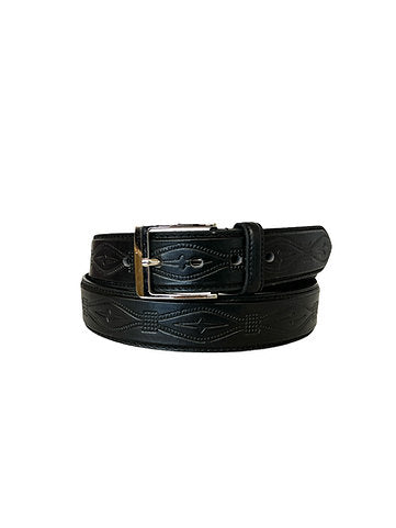 Cinturón negro para hombre