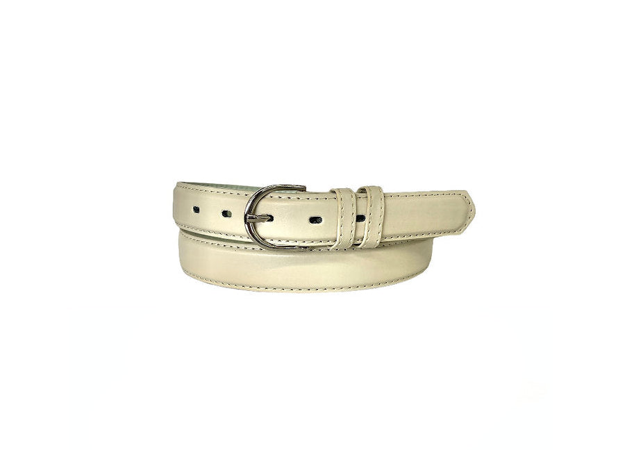 Cinturón de hombre beige