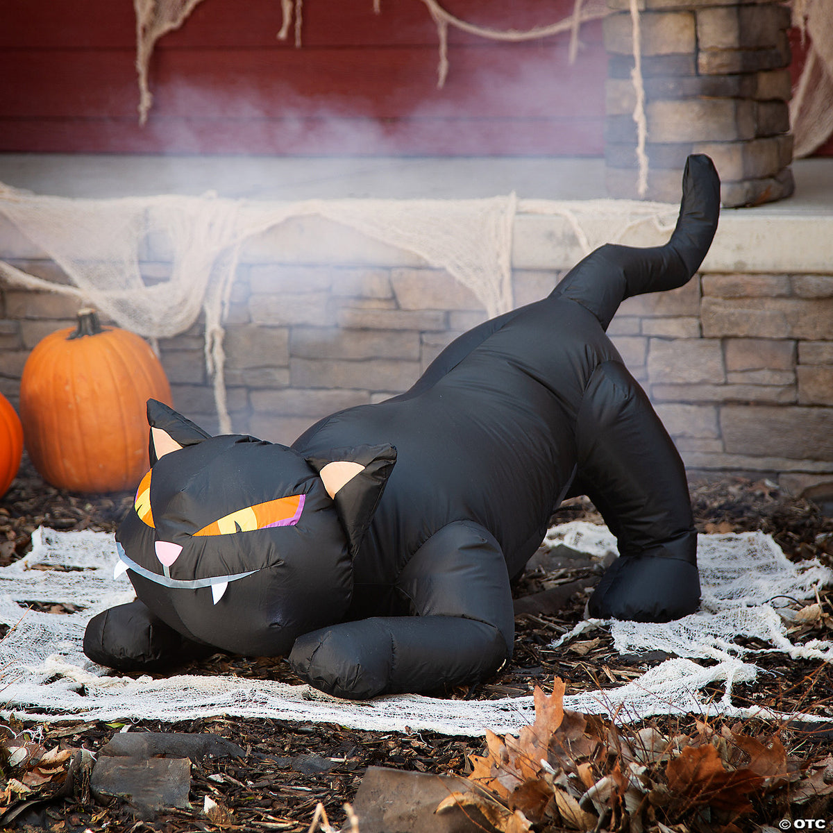 50" Blow Up Inflatable Black Cat