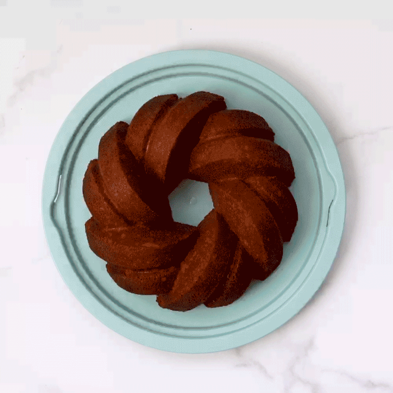 Caja Transparente para Pastel Bundt
