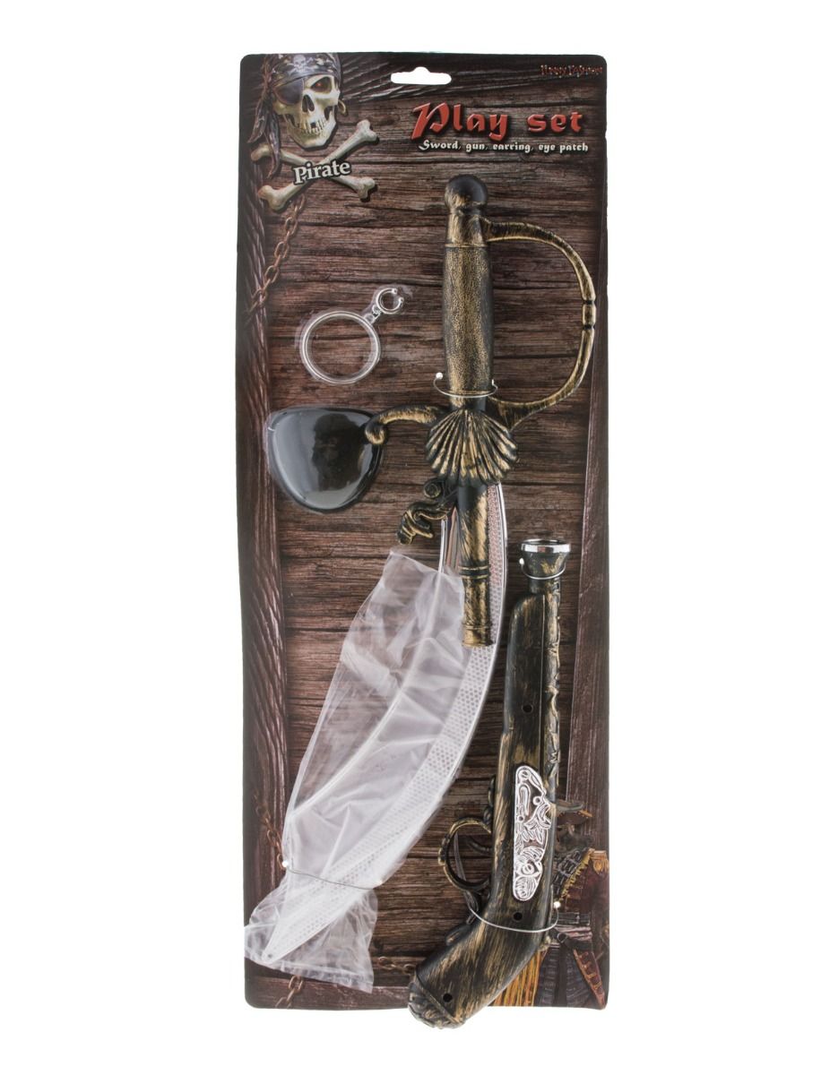 Juego de figuras - Pirata - 4 piezas