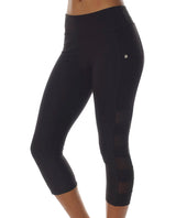 Mesh Block Capri Black- Gottex