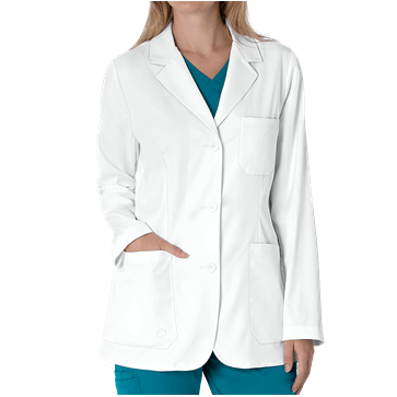 Flo Bata de laboratorio Blanca