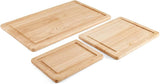 Rubberwood Chopping Board Set 3