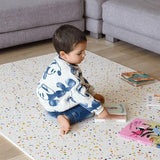 Alfombra de juego con diseño de 6 piezas - Naranja
