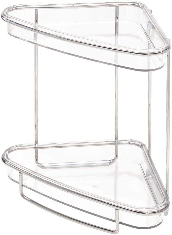 Estante de tocador de 2 niveles RPET Clarity