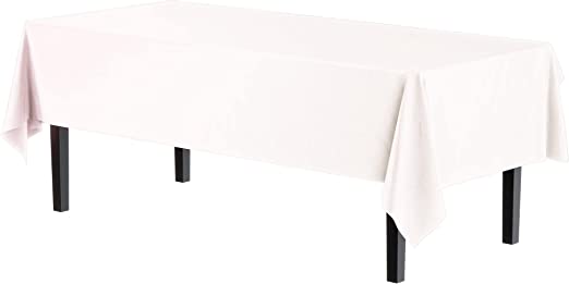 54" X 108" Table cover 0.075mm White