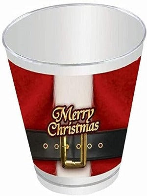 Vasos de Navidad 9 oz Paq/8