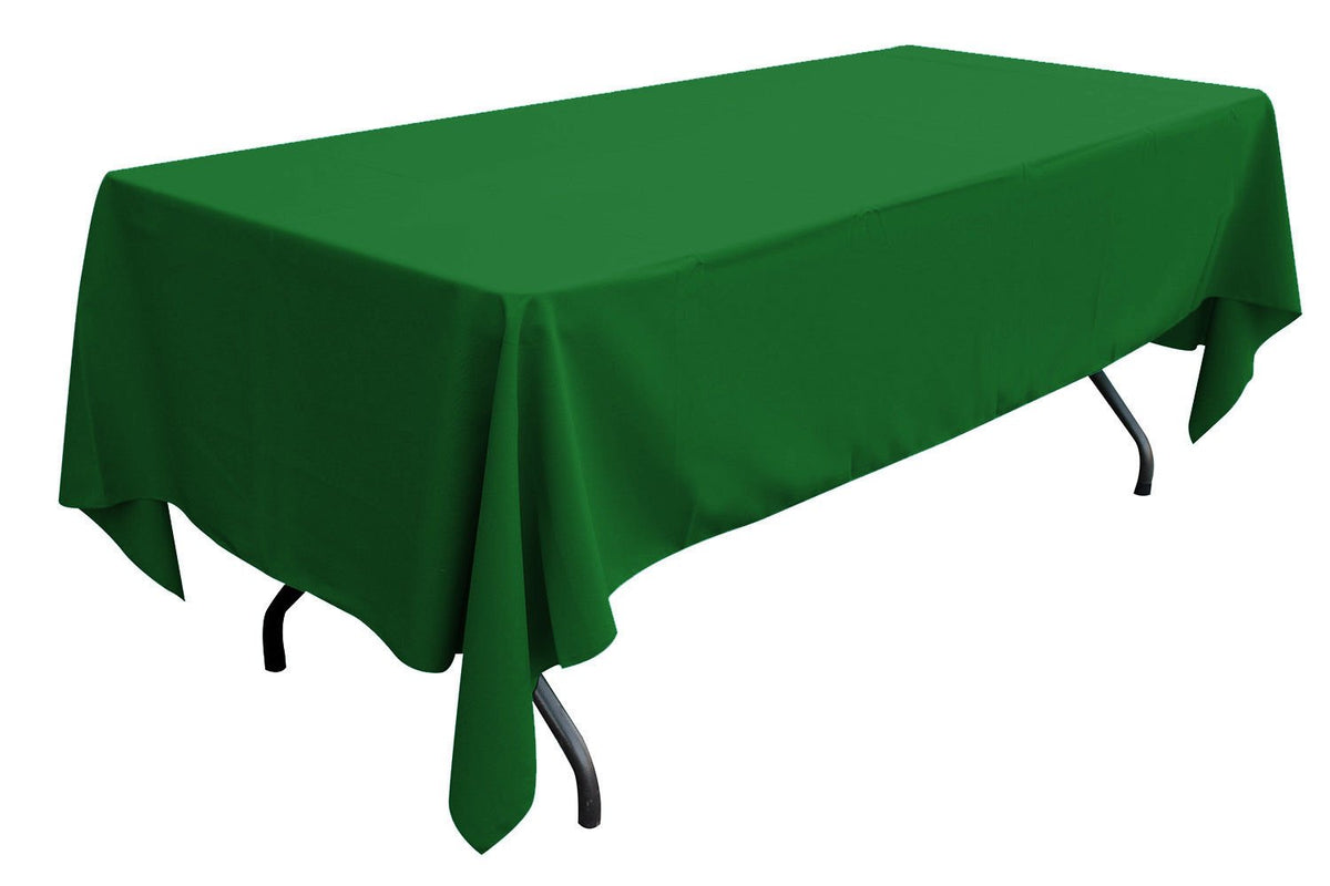 Mantel de 137 cm x 274 cm, 0,075 mm, verde Kelly