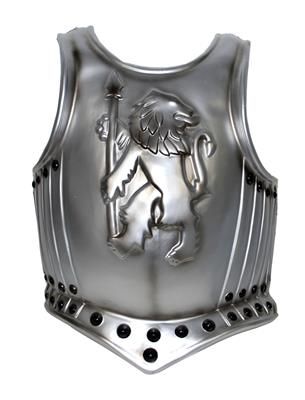 Escudo-Pechera-Caballero-Plata
