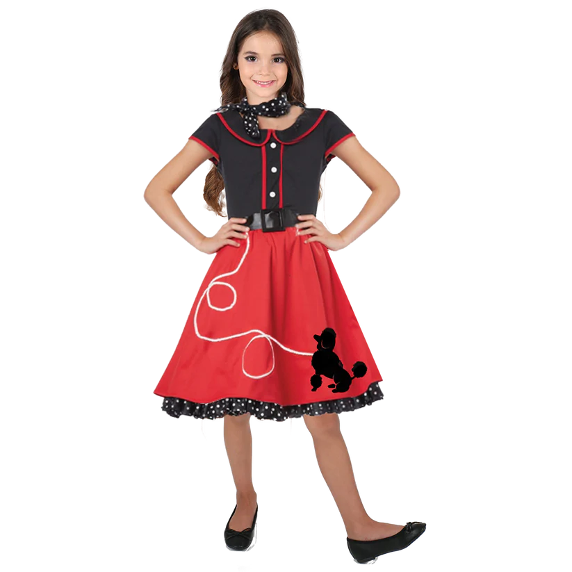Princesa de la falda estilo caniche