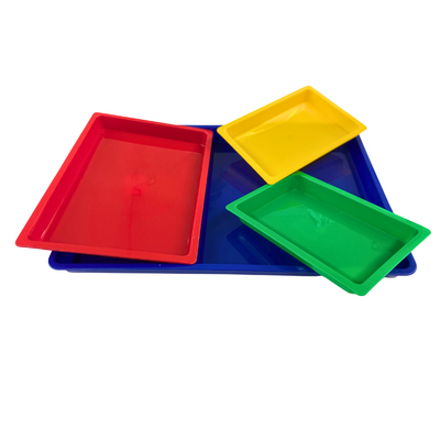 Creativitray Juego de 4 piezas azul