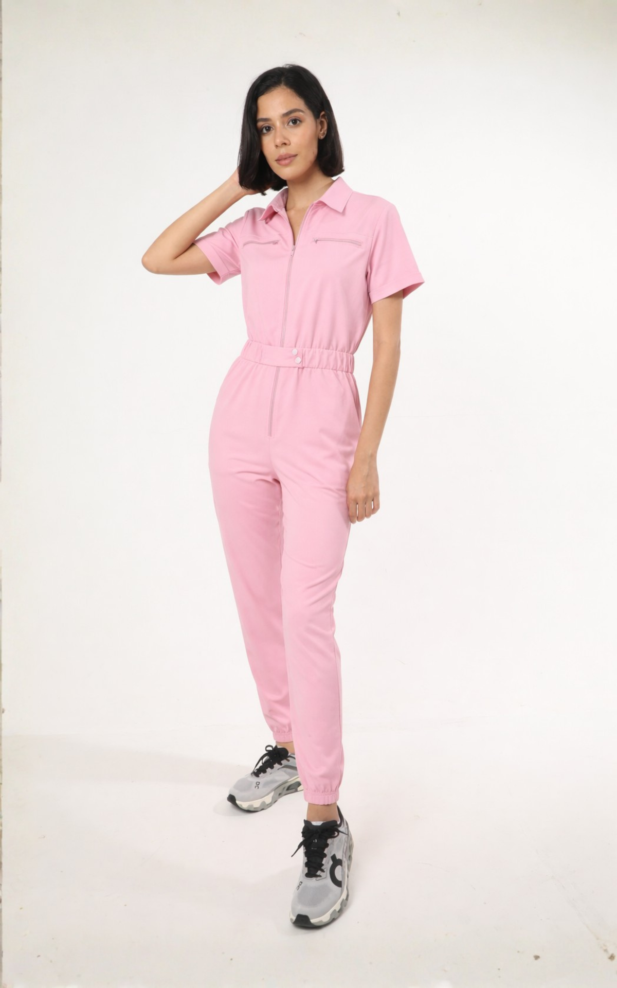 Uniforme de una pieza "Pink Frosting"