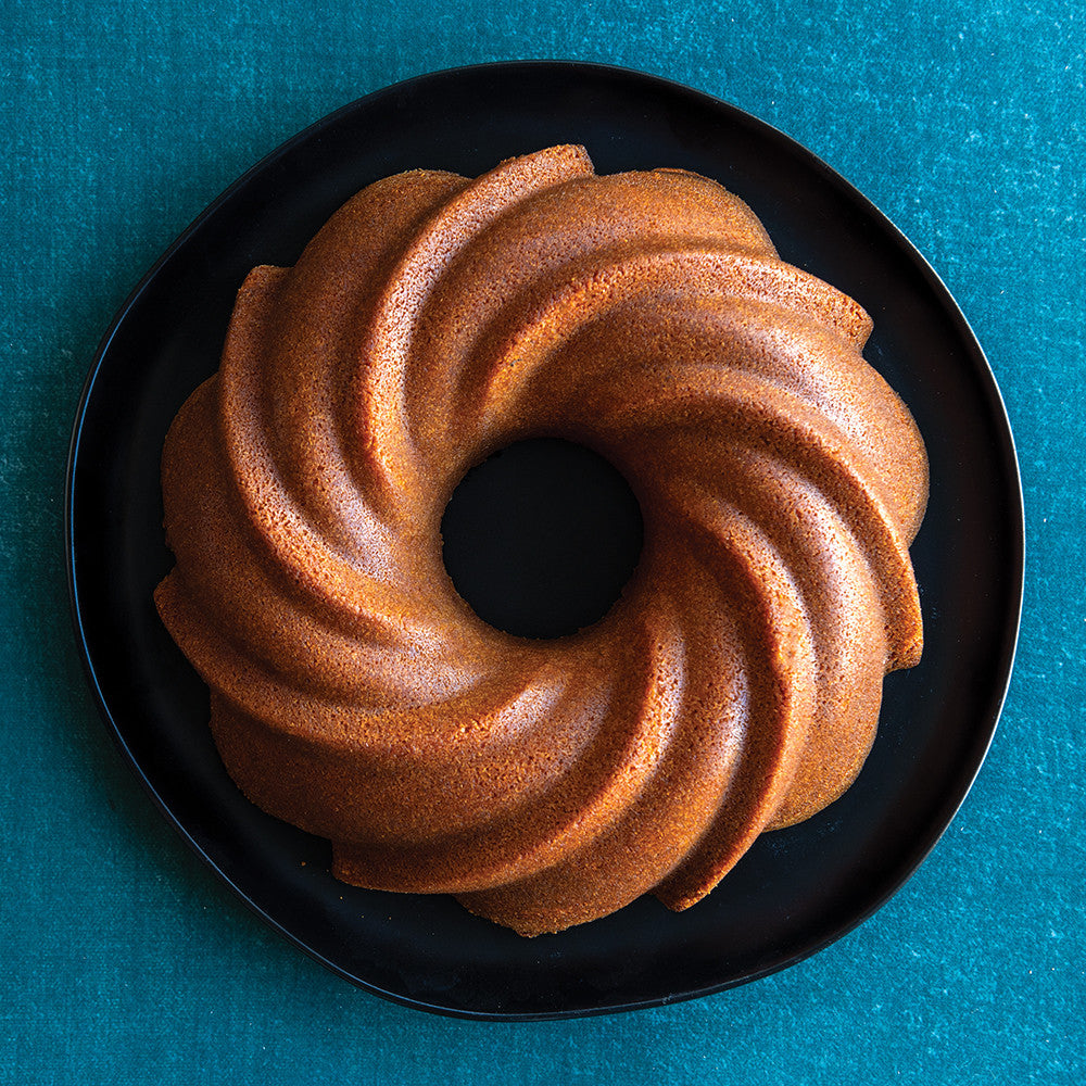 Molde Bundt con forma de espiral