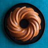Molde Bundt con forma de espiral