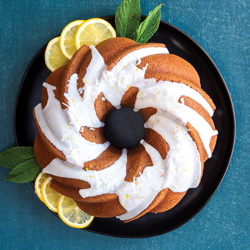 Molde Bundt con forma de espiral