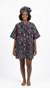 Camisa Estampada Multicolor