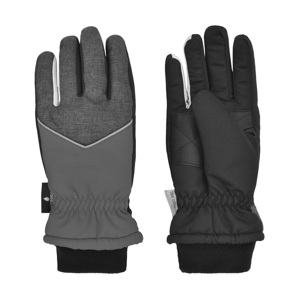 GUANTE DE ESQUÍ JASPEADO - TALLA 8-12 NIÑOS