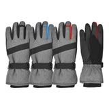 HEATHERED TASLON SKI GLOVE - SIZE 4-7 BOYS