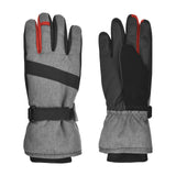 HEATHERED TASLON SKI GLOVE - SIZE 8-16 BOYS