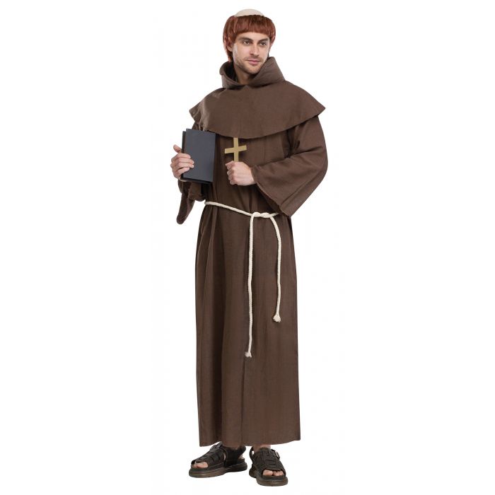 Monje Medieval - Adulto