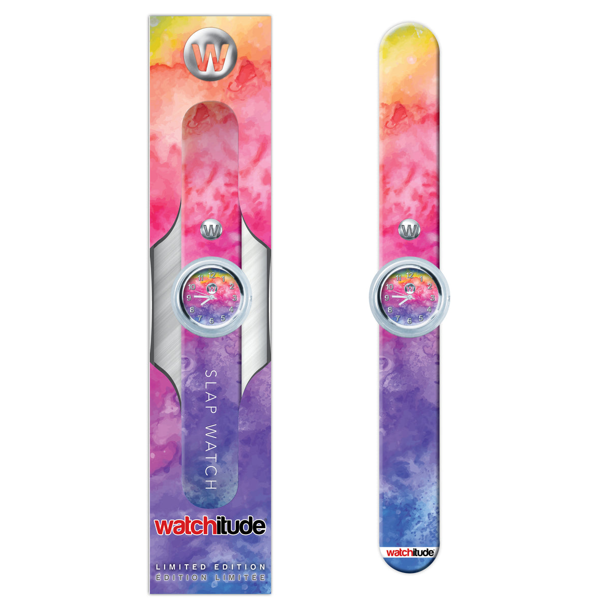 Tie-dye arcoíris - Reloj