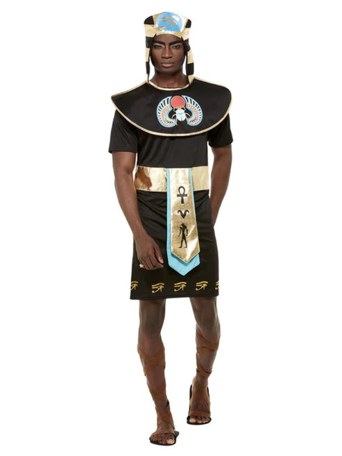 Disfraz de rey egipcio, negro