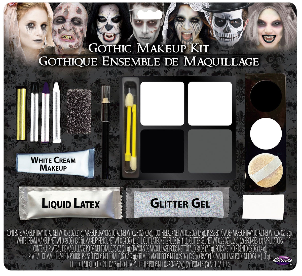 Kit de Maquillaje Gótico