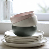 Plato Llano Pacifica Vainilla 28 cm